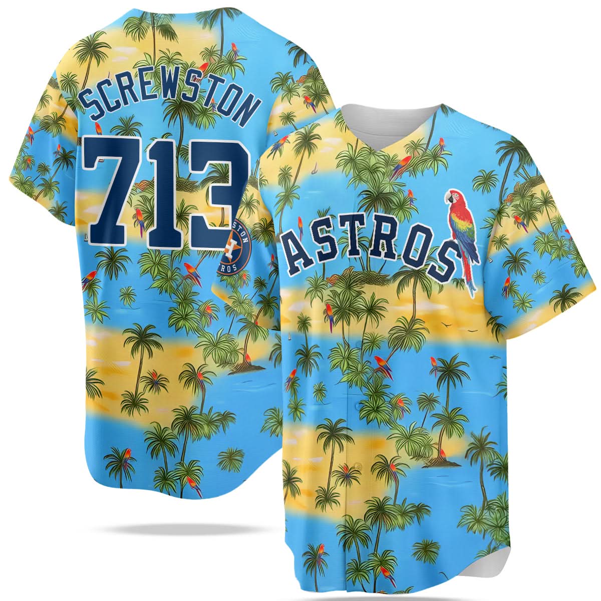 Houston Astros Summer 2025 Jersey - Stitched