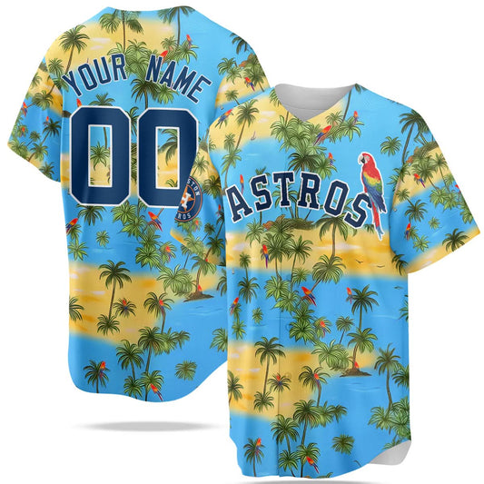 Houston Astros Summer 2025 Custom Jersey - Stitched