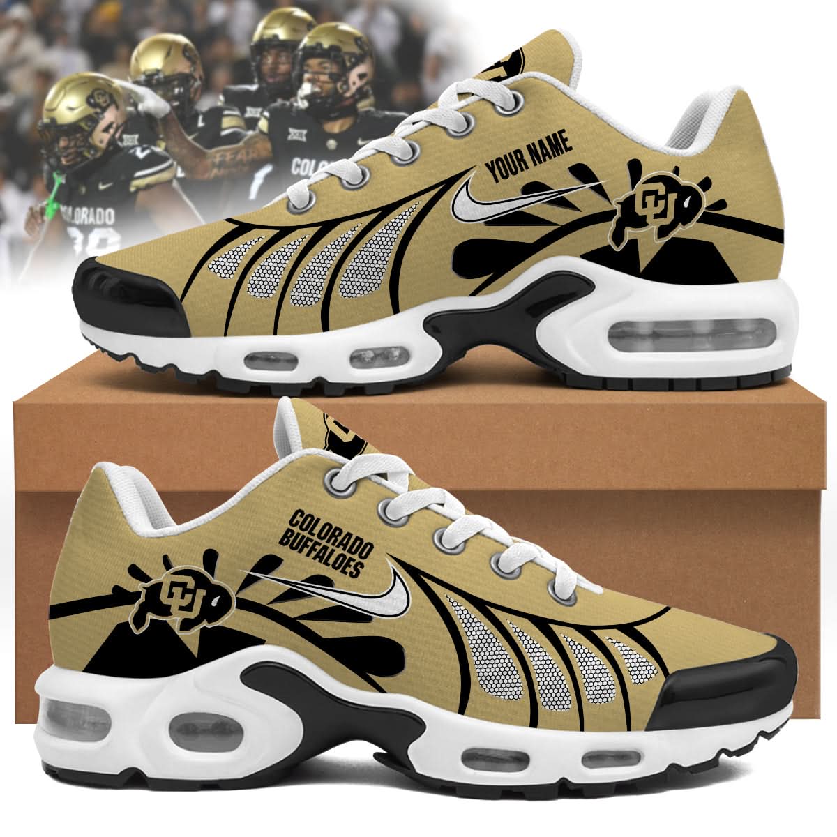 Colorado Buffaloes | Personalized Air Max Shoes Limited Edition
