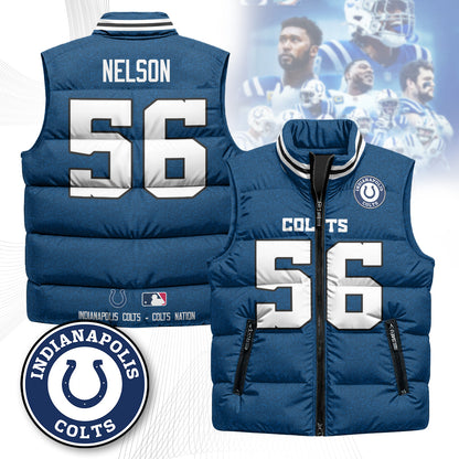 Indianapolis Colts Unisex Puffer Vest