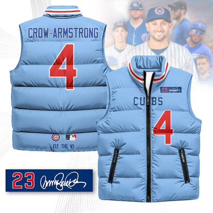 Chicago Cubs Unisex Puffer Vest