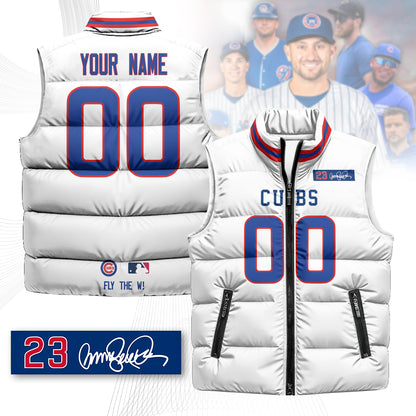 Personalized Chicago Cubs Unisex Puffer Vest