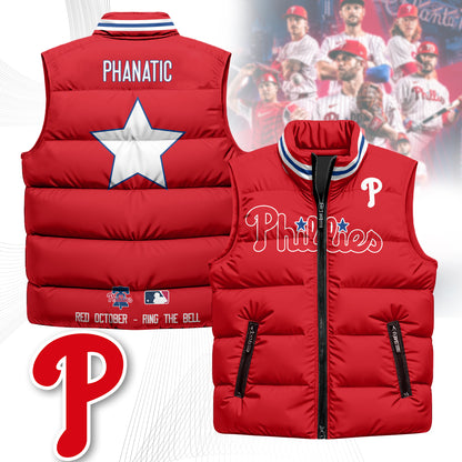 Philadelphia Phillies Unisex Puffer Vest