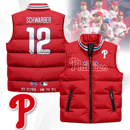 Philadelphia Phillies Unisex Puffer Vest