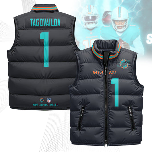 Miami Dolphins Rivalry Series Puffer Vest