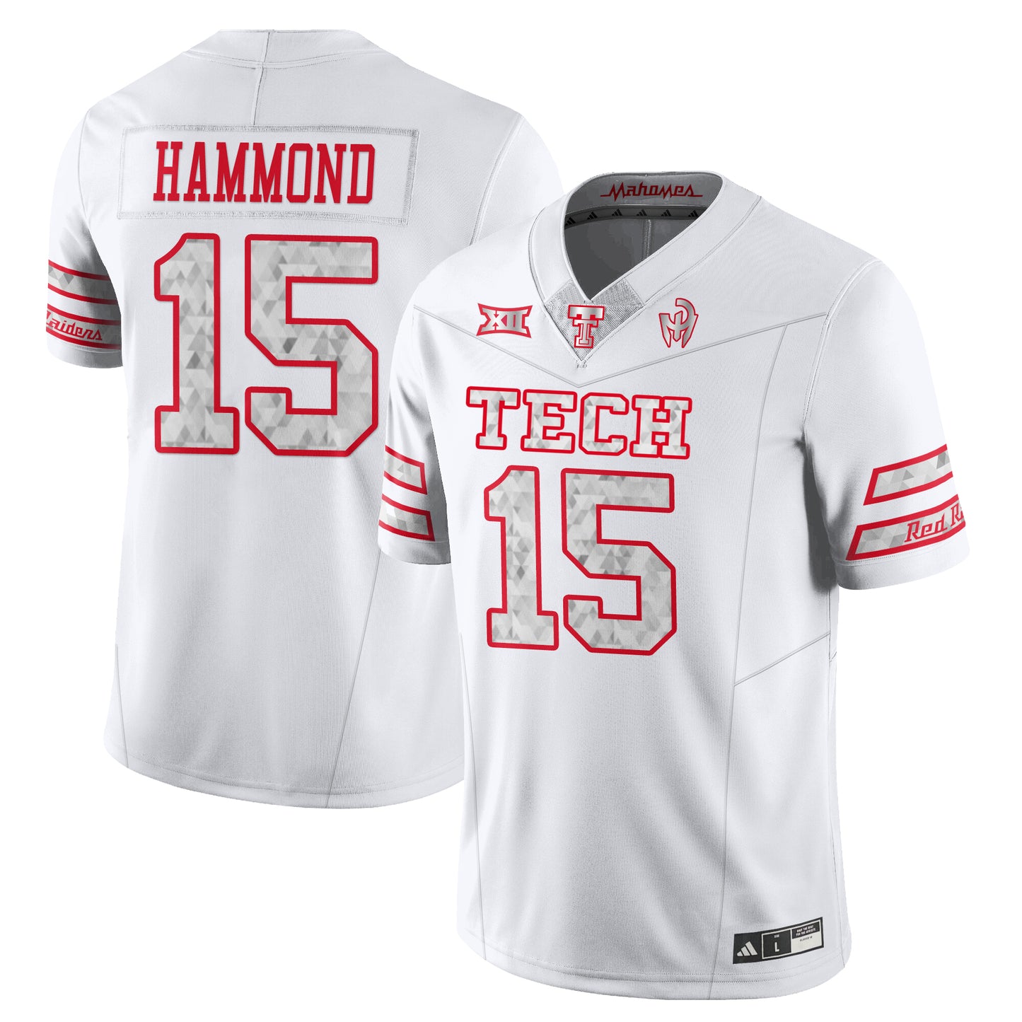 Texas Tech Football “GalvanICED” Jersey - All Stitched