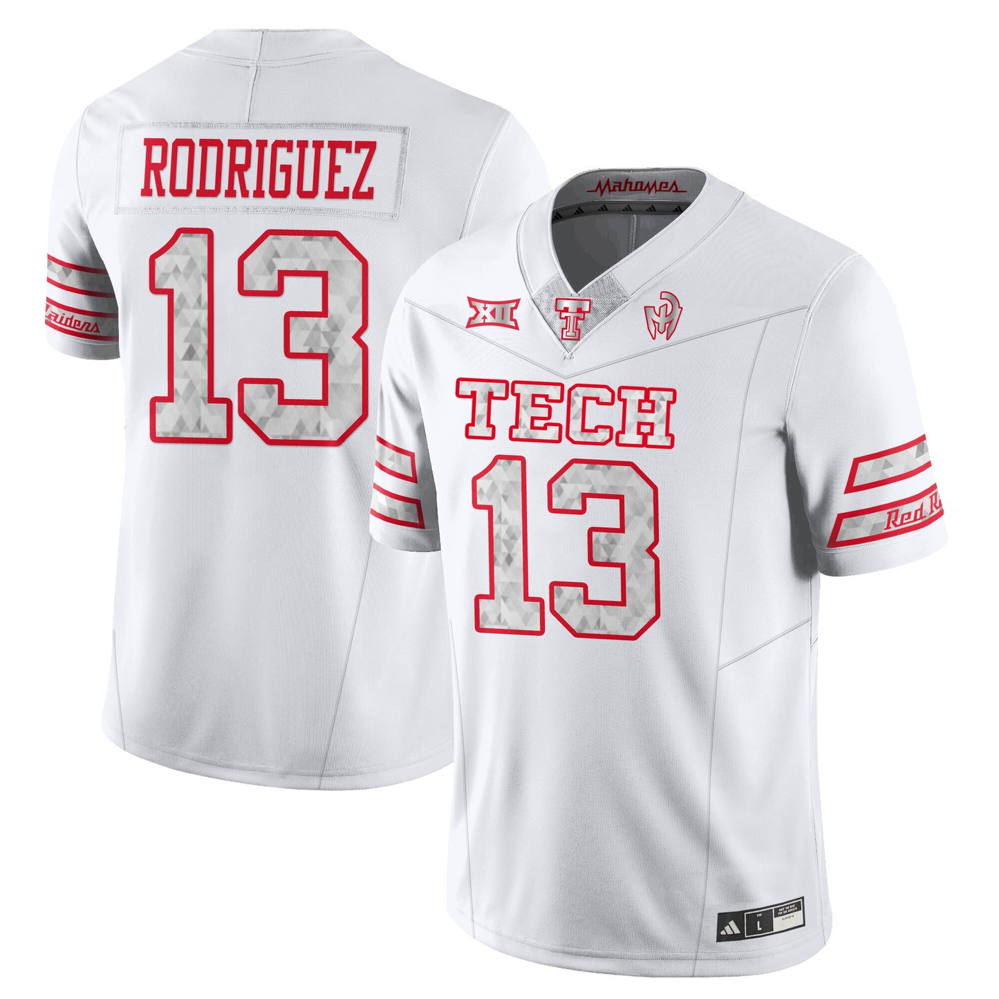 Texas Tech Football “GalvanICED” Jersey - All Stitched
