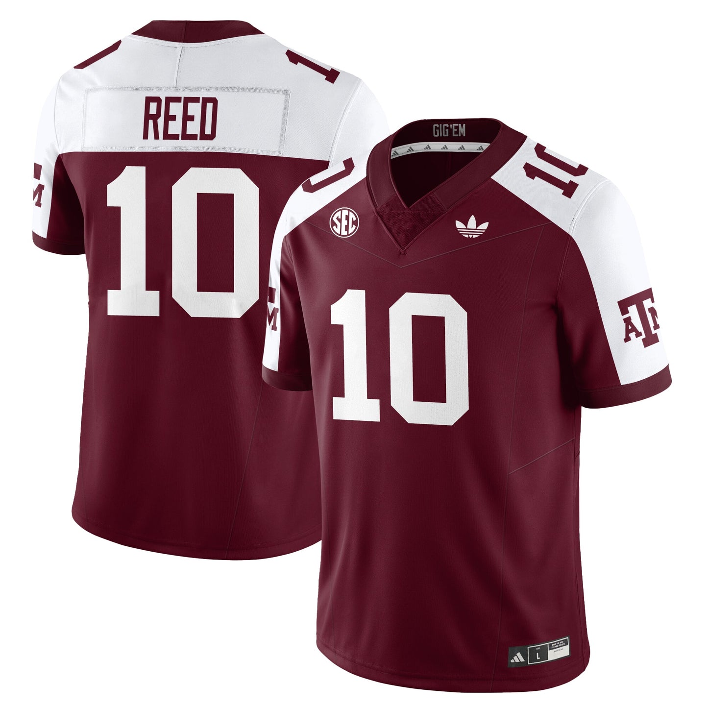 Texas A&M Aggies Football 1975 Throwback Jersey - All Stitched
