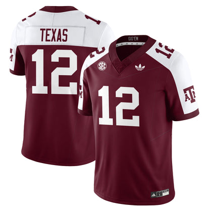 Texas A&M Aggies Football 1975 Throwback Jersey - All Stitched