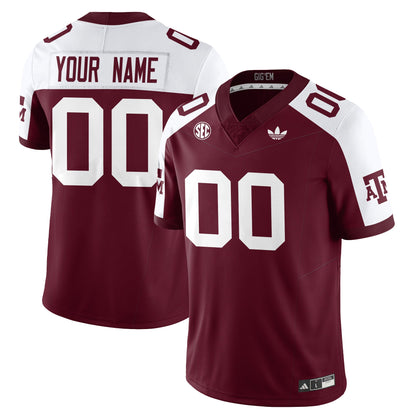 Texas A&M Aggies Football 1975 Throwback Jersey - All Stitched