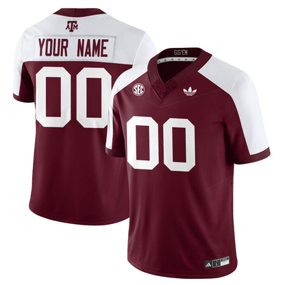 Texas A&M Aggies Football 1975 Throwback Jersey - All Stitched