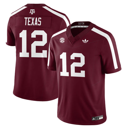 Texas A&M Aggies Football 1975 Throwback Jersey - All Stitched