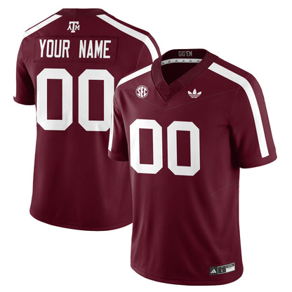 Texas A&M Aggies Football 1975 Throwback Custom Jersey - All Stitched