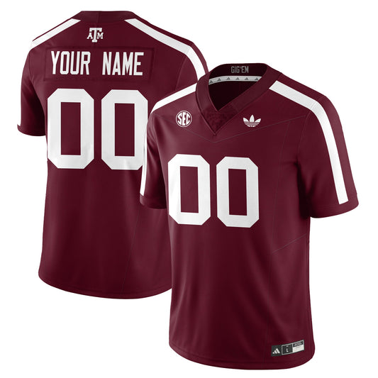 Texas A&M Aggies Football 1975 Throwback Custom Jersey - All Stitched