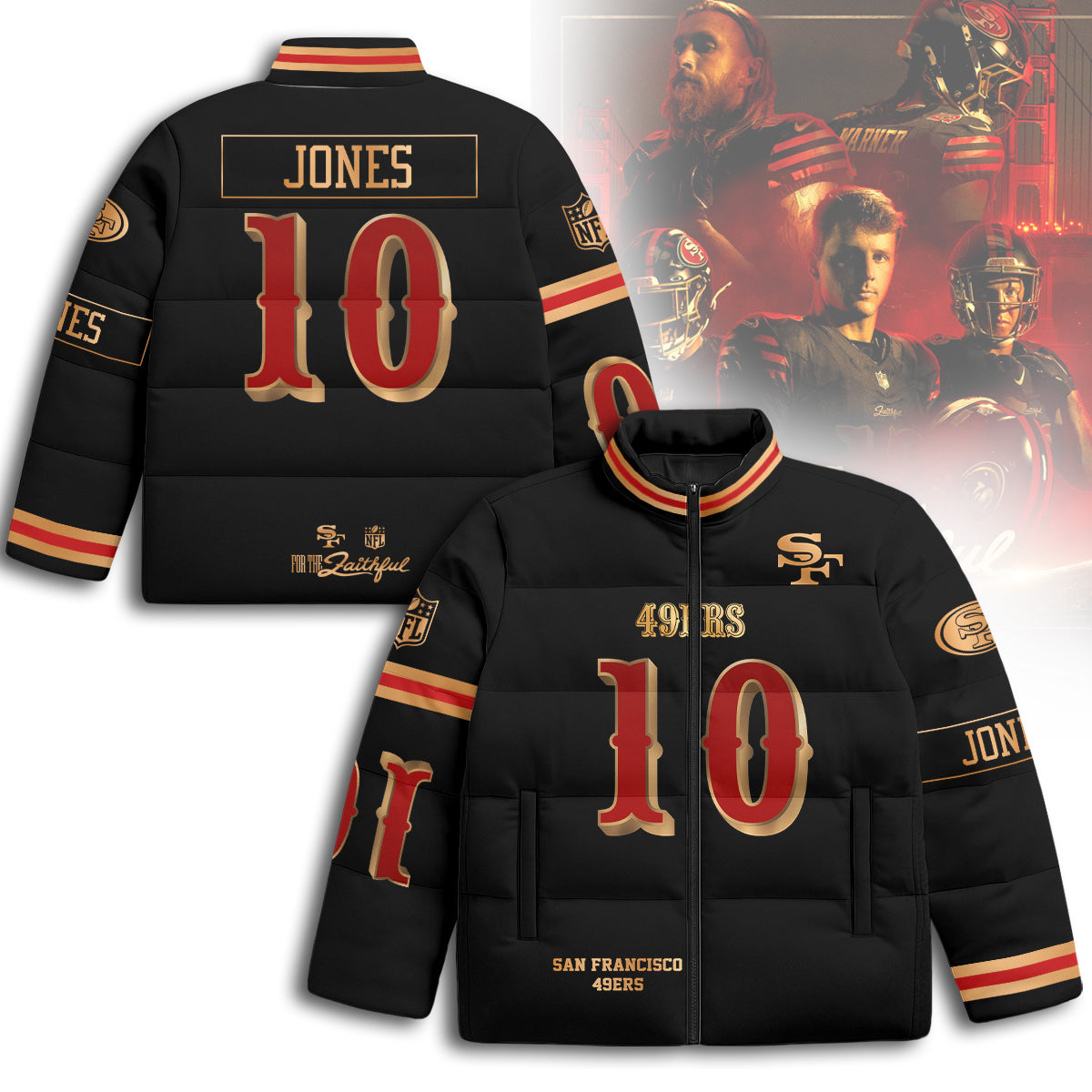 San Francisco 49ers  Rivalry Series Puffer Jacket