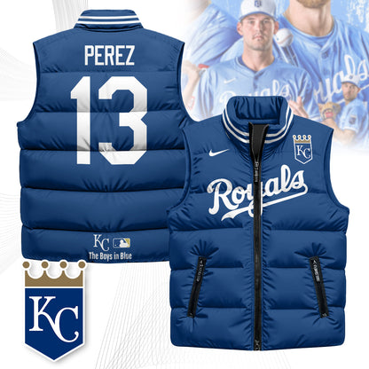 Kansas City Royals Unisex Puffer Vest
