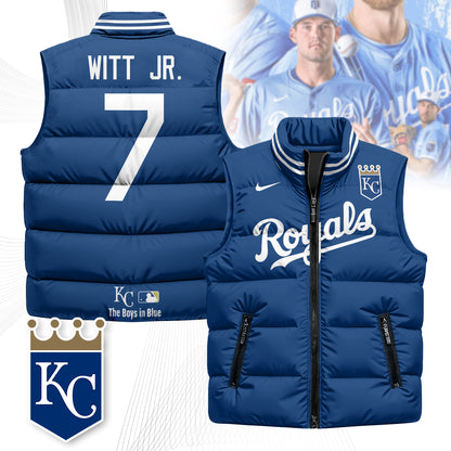 Kansas City Royals Unisex Puffer Vest