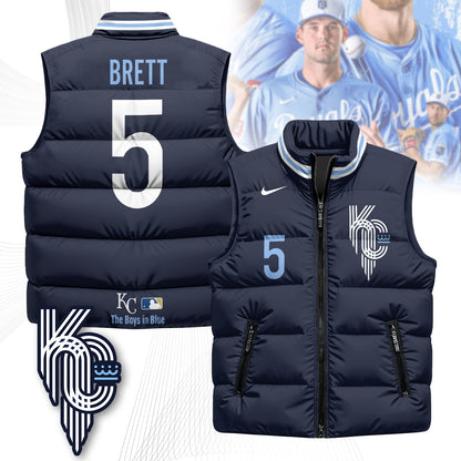 Kansas City Royals Unisex Puffer Vest