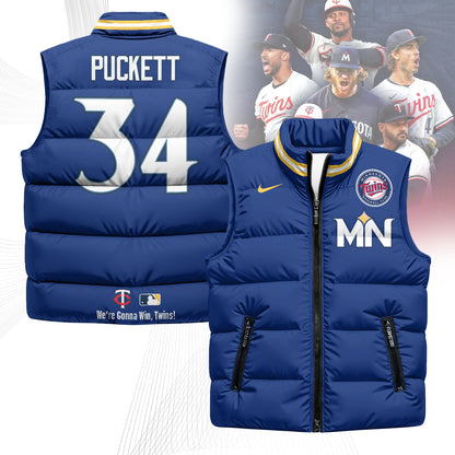 Minnesota Twins Unisex Puffer Vest