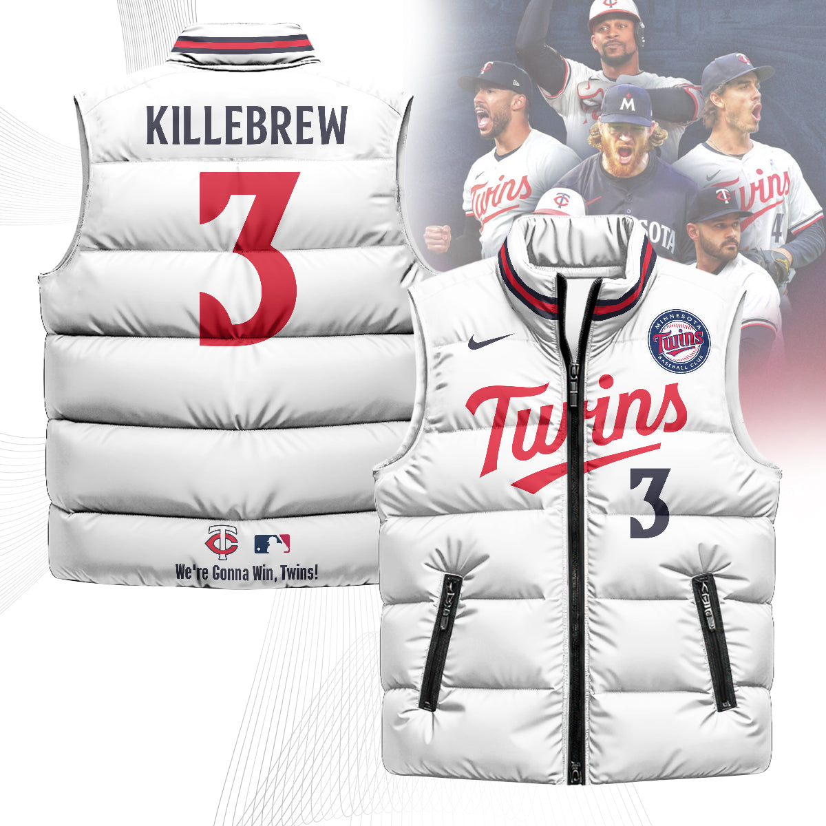 Minnesota Twins Unisex Puffer Vest