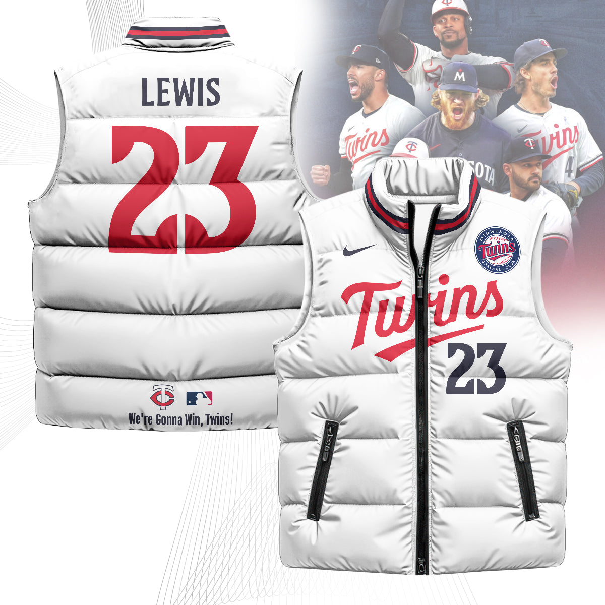 Minnesota Twins Unisex Puffer Vest