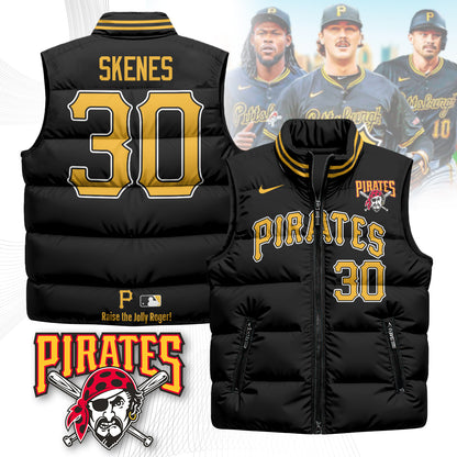 Pittsburgh Pirates Unisex Puffer Vest