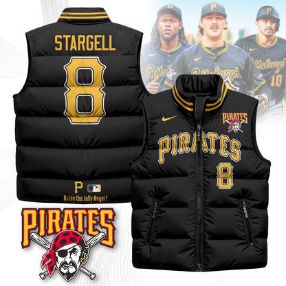 Pittsburgh Pirates Unisex Puffer Vest