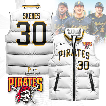 Pittsburgh Pirates Unisex Puffer Vest