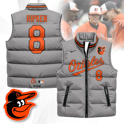 Baltimore Orioles Unisex Puffer Vest