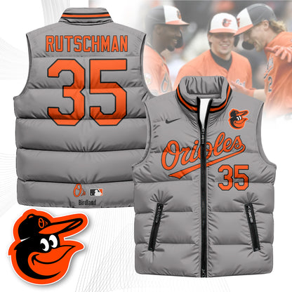 Baltimore Orioles Unisex Puffer Vest