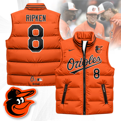 Baltimore Orioles Unisex Puffer Vest