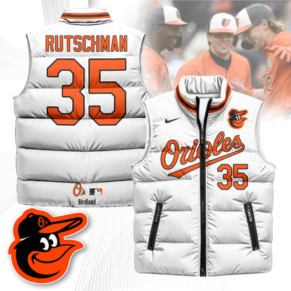 Baltimore Orioles Unisex Puffer Vest