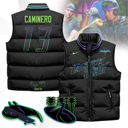 Tampa Bay Rays Unisex Puffer Vest