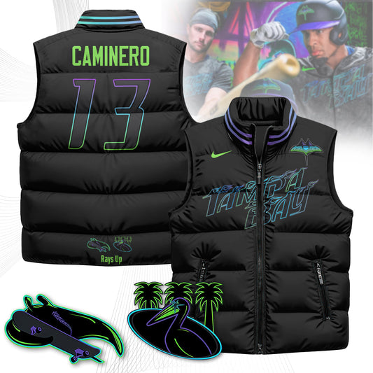 Tampa Bay Rays Unisex Puffer Vest