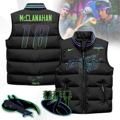 Tampa Bay Rays Unisex Puffer Vest