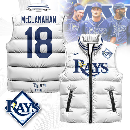 Tampa Bay Rays Unisex Puffer Vest