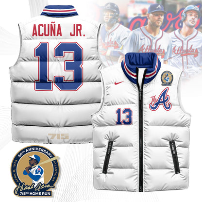 Atlanta Braves Unisex Puffer Vest