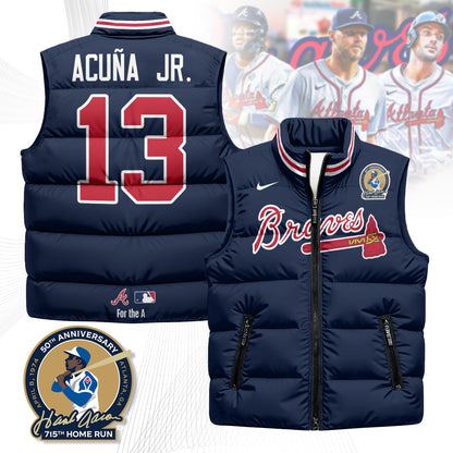 Atlanta Braves Unisex Puffer Vest