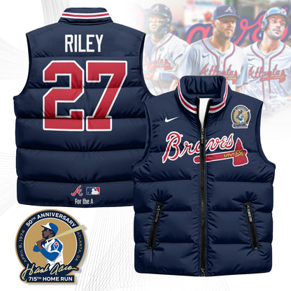 Atlanta Braves Unisex Puffer Vest