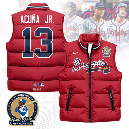 Atlanta Braves Unisex Puffer Vest