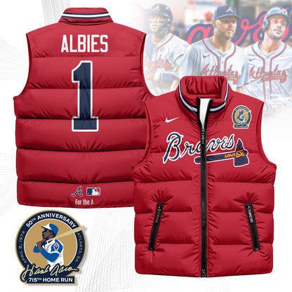 Atlanta Braves Unisex Puffer Vest