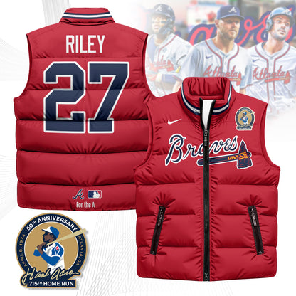 Atlanta Braves Unisex Puffer Vest