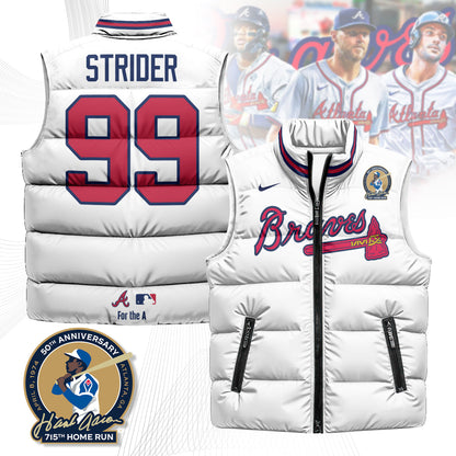 Atlanta Braves Unisex Puffer Vest