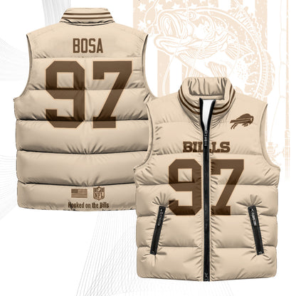 Buffalo Bills Fishing Unisex Puffer Vest
