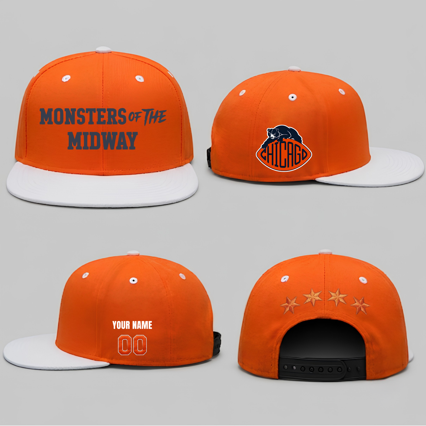 Chicago Bears 2026 Rivalries Snapback Cap - Printed