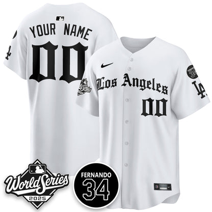 LAD 2025 Gothic NL Champions Custom Jersey - All Stitched
