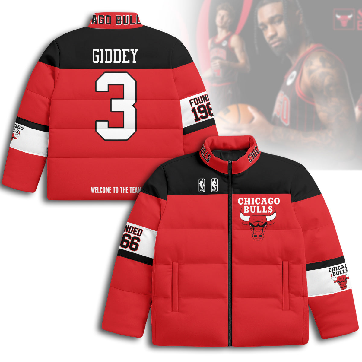 CHI Unisex Puffer Jacket