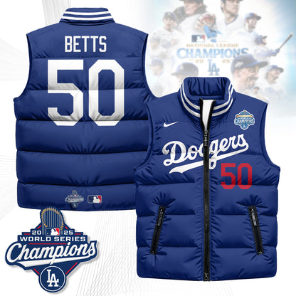 LAD 2025 Back To Back Champions Puffer Vest