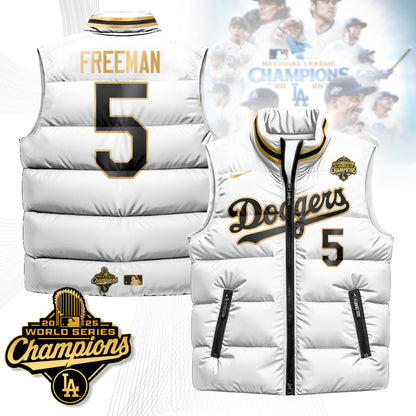 LAD 2025 Back To Back Champions Puffer Vest