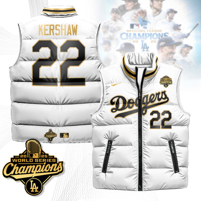 LAD 2025 Back To Back Champions Puffer Vest